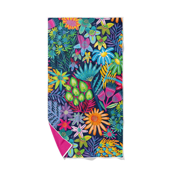 Mellow Meadow Quick Dry Small Microfibre Towel - Towel - Ruby Olive