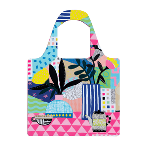 Neon Tea Party Reusable Shopping Bag - Bag - Ruby Olive