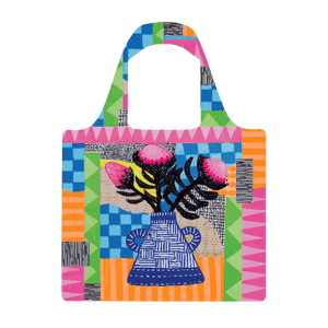 Protea Party Reusable Shopping Bag - Bag - Ruby Olive