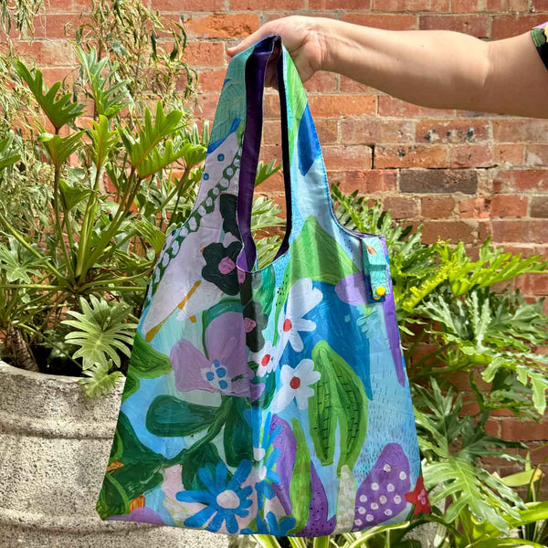 RO x Steph Chapman Swamp and Sass Reusable Shopping Bag - Bag - Ruby Olive