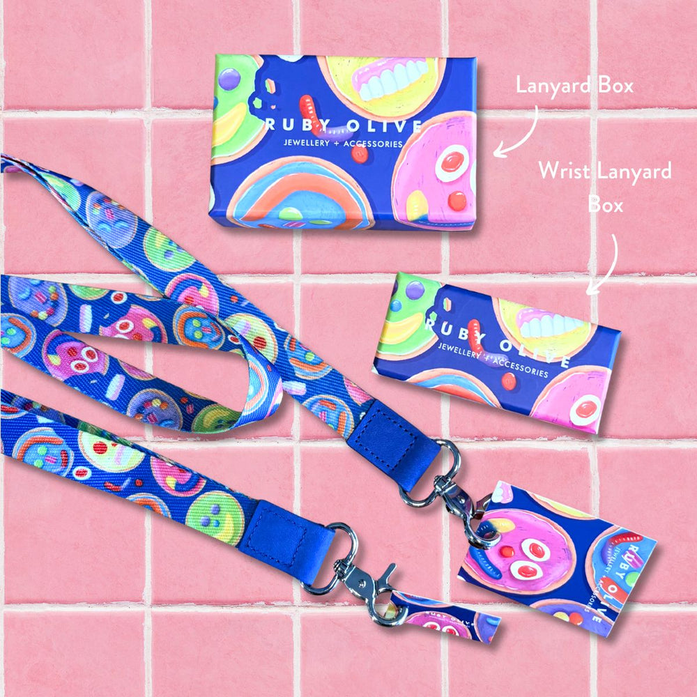 Tea Biscuit Wrist Lanyard - Lanyards - Ruby Olive
