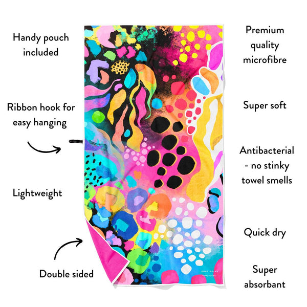RO x Kasey Rainbow Phoenix Small Towel