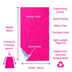 Wasabi Quick Dry Small re Towel - Towel - Ruby Olive