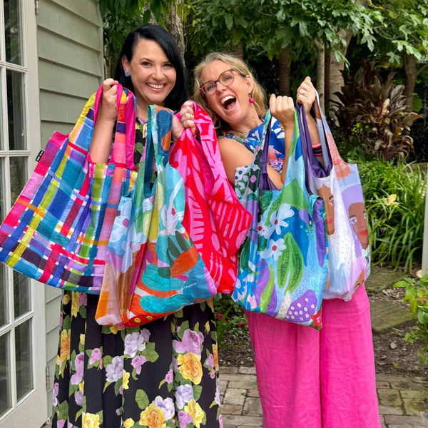 RO x Steph Chapman Edible Blooms Shopper Bag